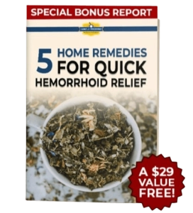 Bonus #1 5 Home Remedies For Quick Hemorrhoid Relief