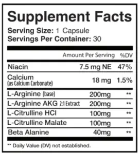 Mind Honey supplements facts